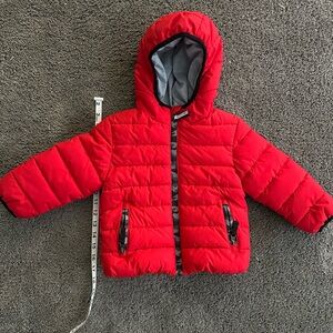 Red Kids Puffer Jacket